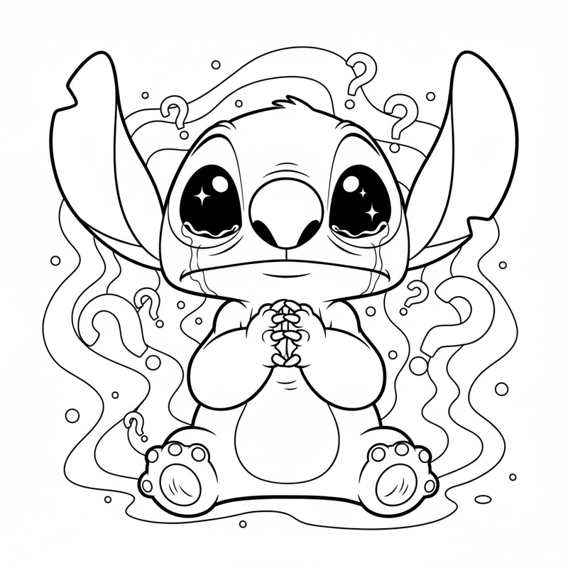 Hình tô màu meme chibi ngộ nghĩnh