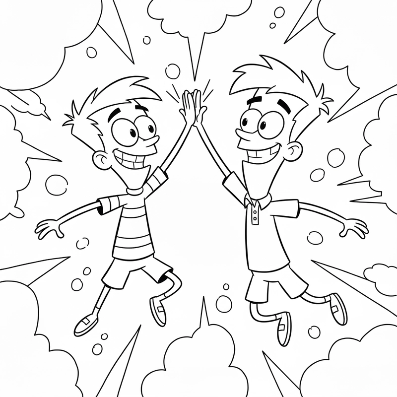 Hinh to mau meme ngo nghinh dang yeu