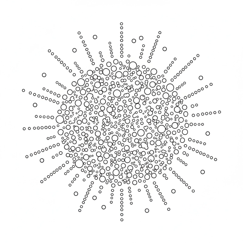 Hình tô màu pháo hoa phù hợp mọi lứa tuổi