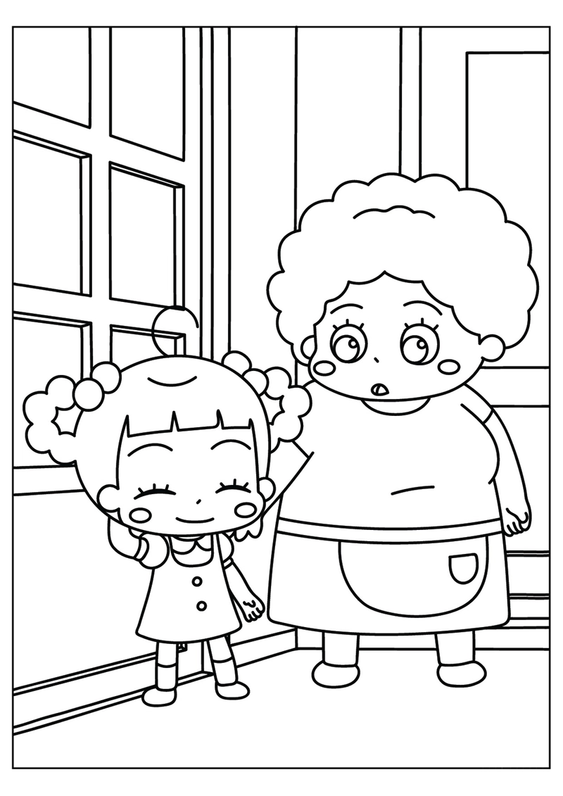 Mẫu tô màu Choi Jadoo hấp dẫn