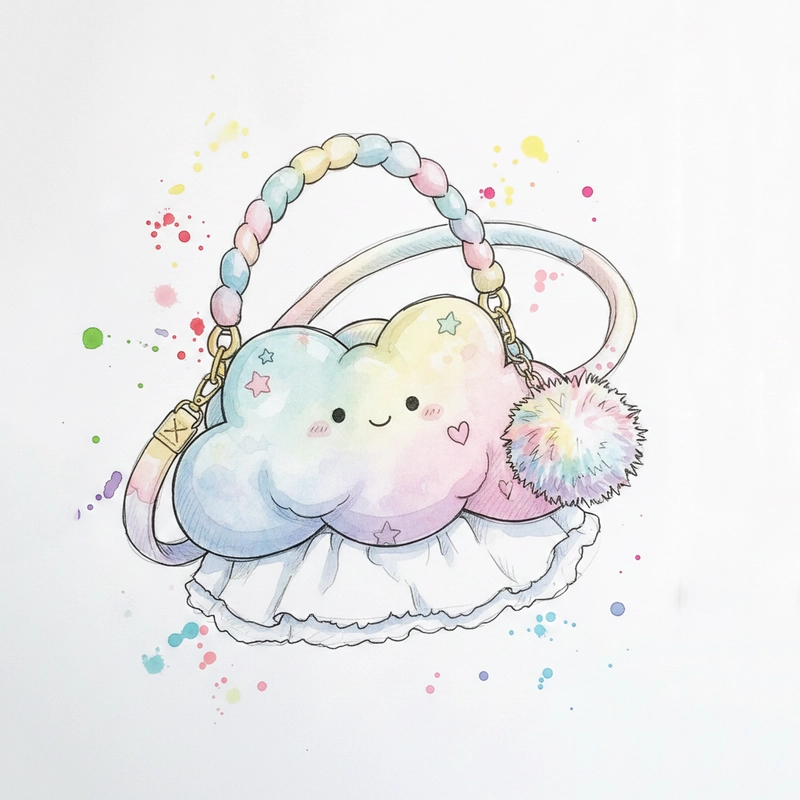 Mẫu vẽ túi cho nhà thiết kế thời trang