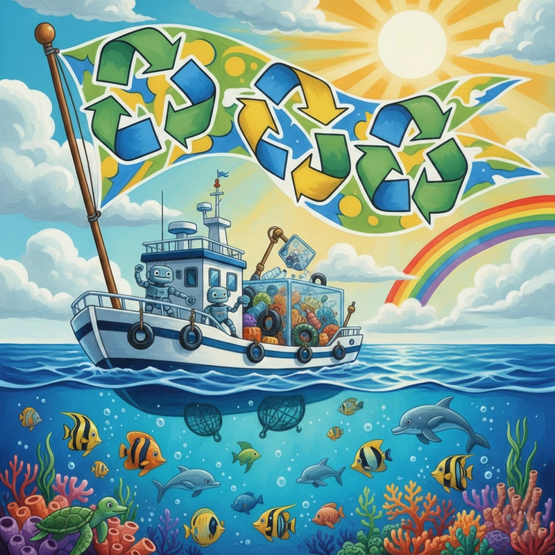 Minh họa biển đảo trong hoạt động ngoại khóa