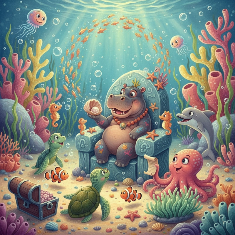 Phác họa đáy biển dễ thực hiện