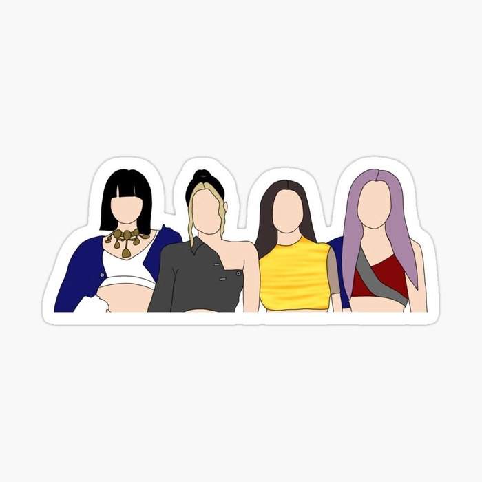 Sticker Blackpink cute cho chat