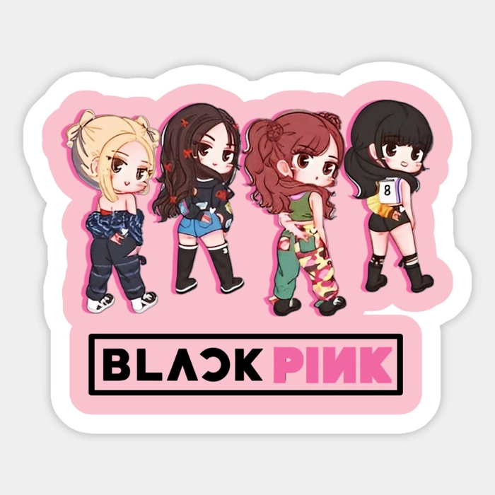 Sticker Blackpink cute dùng chat