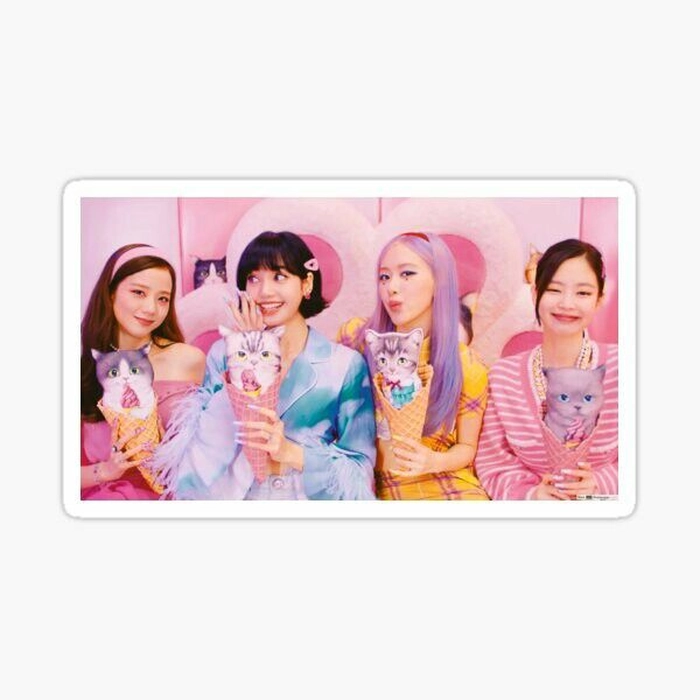 Sticker Blackpink cute gửi bạn bè