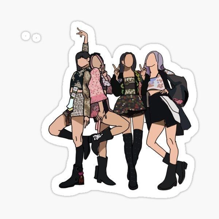 Sticker Blackpink dễ dùng cho story