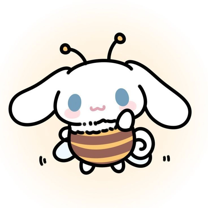 Sticker Cinnamoroll pastel