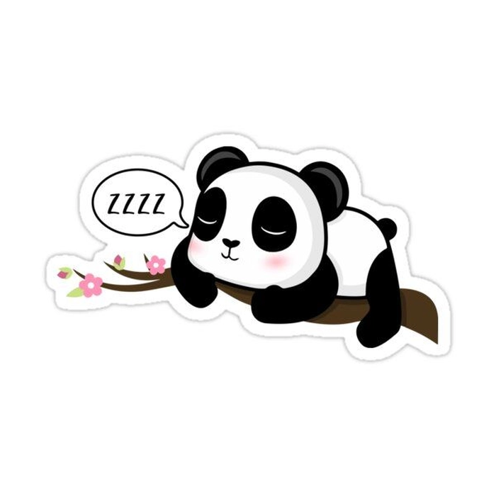 Sticker Instagram gấu trúc đẹp