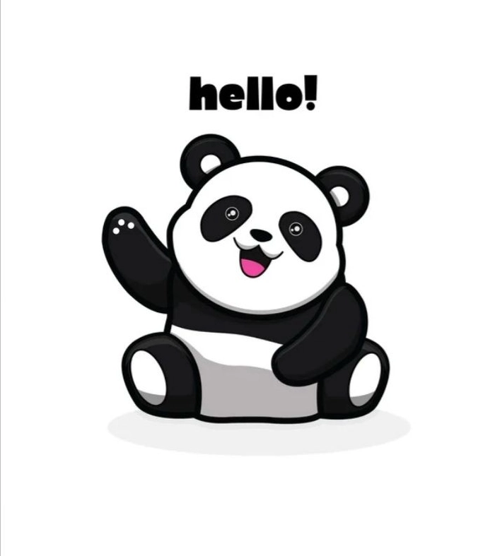 Sticker Instagram gấu trúc trend