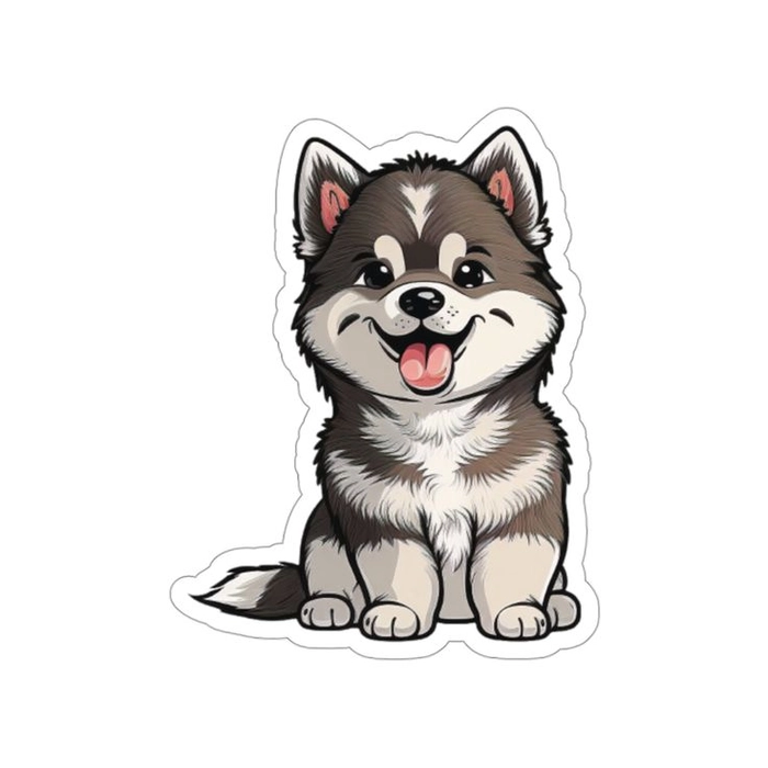 Sticker chó cute phong cách hoạt hình