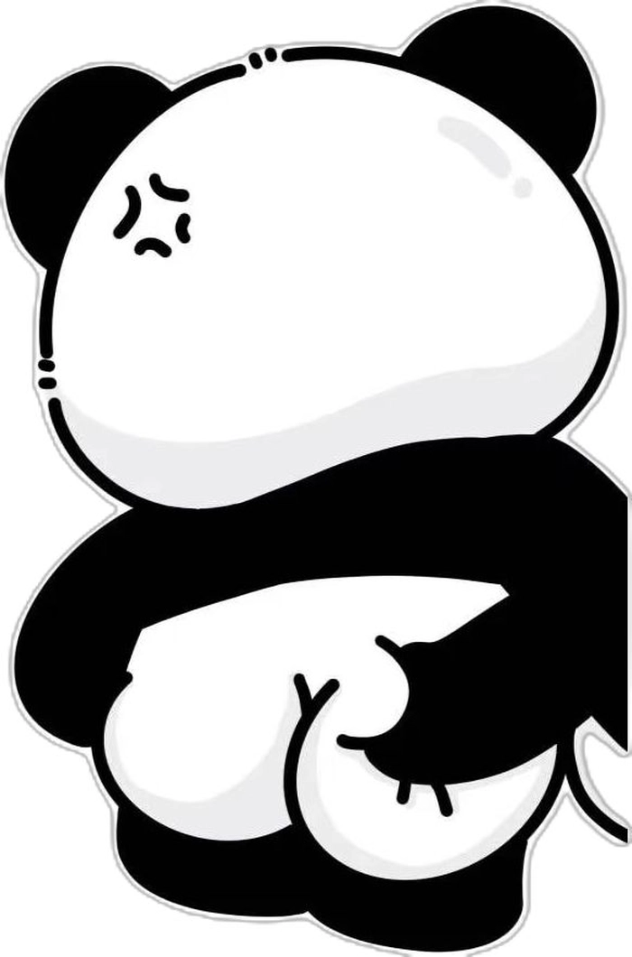 Sticker gấu trúc bựa cho tin nhắn