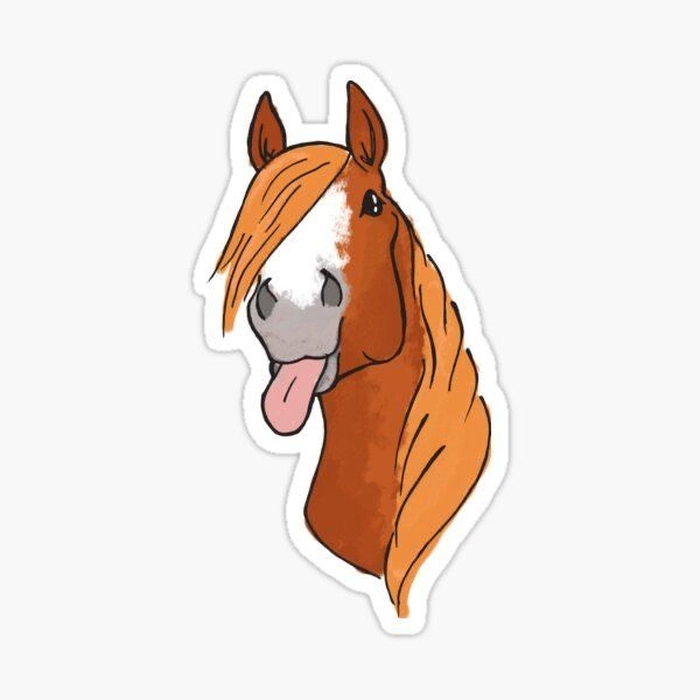 Sticker horse ứng dụng rộng rãi