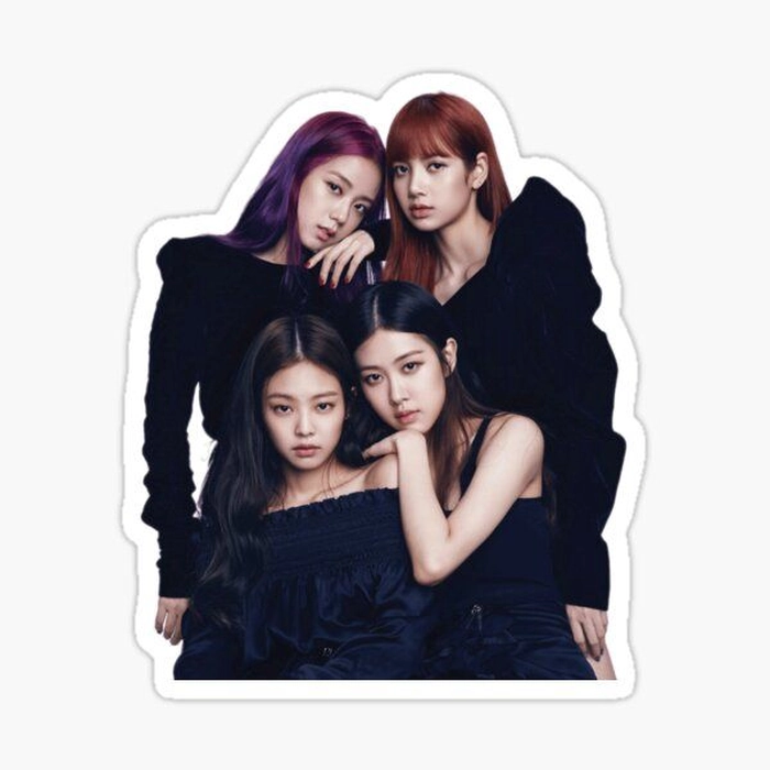 Sticker niêm phong Blackpink phong cách