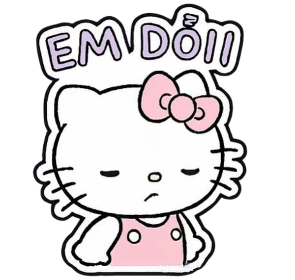 Sticker vô tri biểu cảm lạ