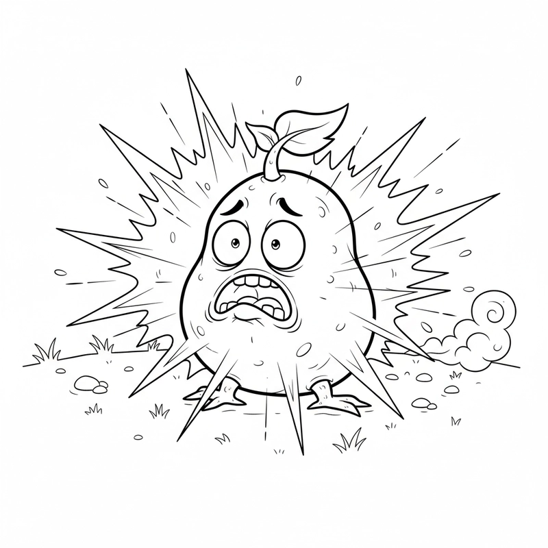 Tô màu Zombie hài hước