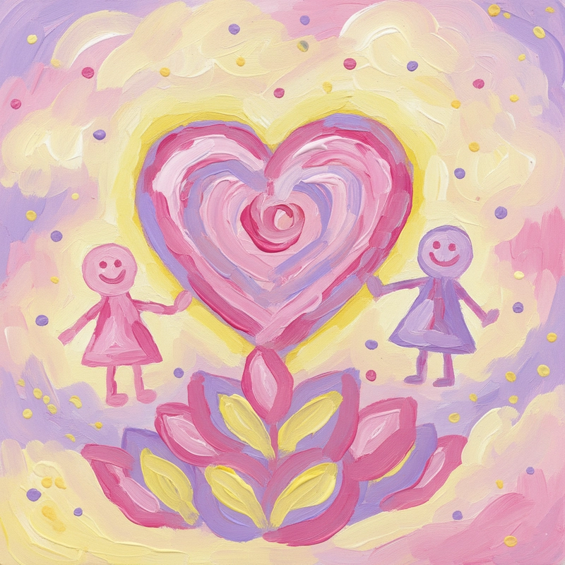 Tranh 20-10 lớp 9 đơn giản đẹp