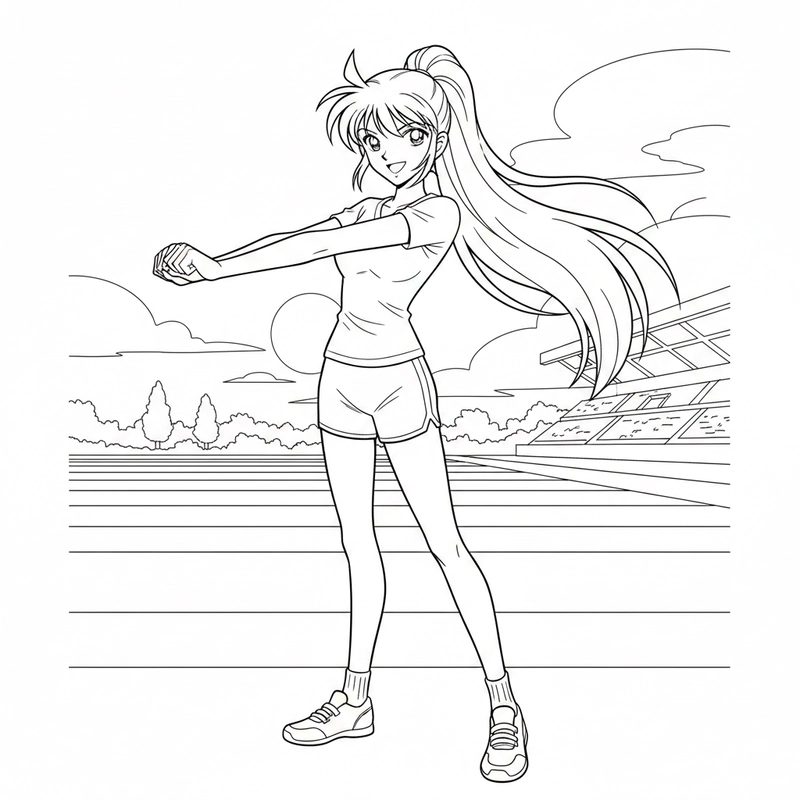 Tranh Ran Mori đẹp dành cho bé tô