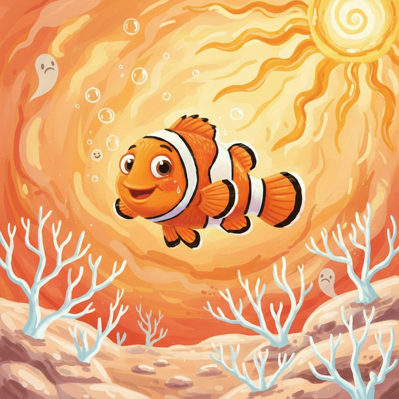 Tranh cảnh báo sự thay đổi khí hậu