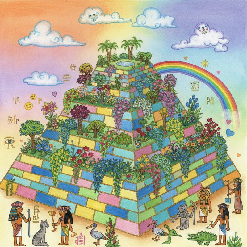 Tranh chủ đề Ai Cập cổ đại sáng tạo