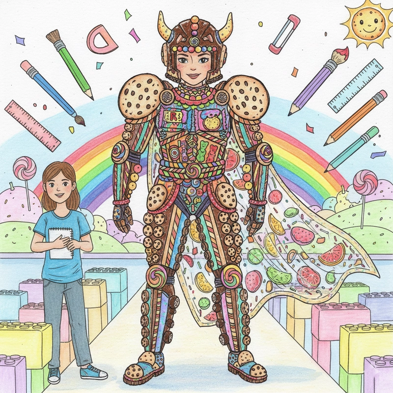 Tranh nhà thiết kế thời trang cho bé