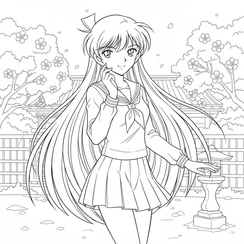 Tranh tô Ran Mori cho bé sáng tạo