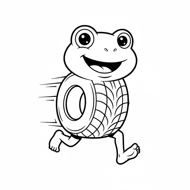 Tranh tô màu ambalabu cho bé trai