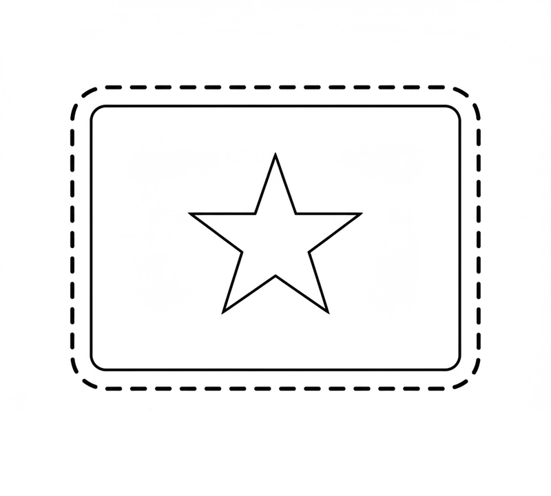 Tranh tô màu lá cờ Việt Nam