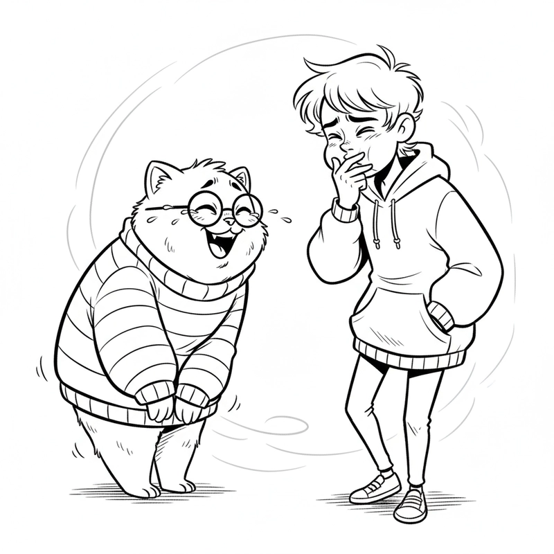 Tranh tô màu meme biểu cảm vui