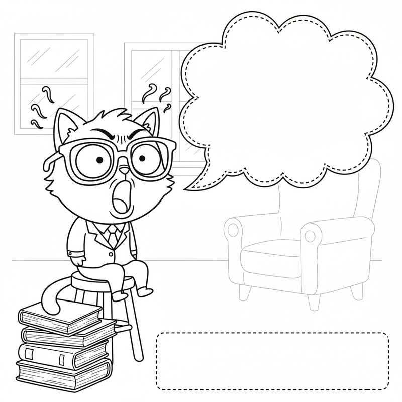 Tranh tô màu meme giúp bé rèn sự tập trung