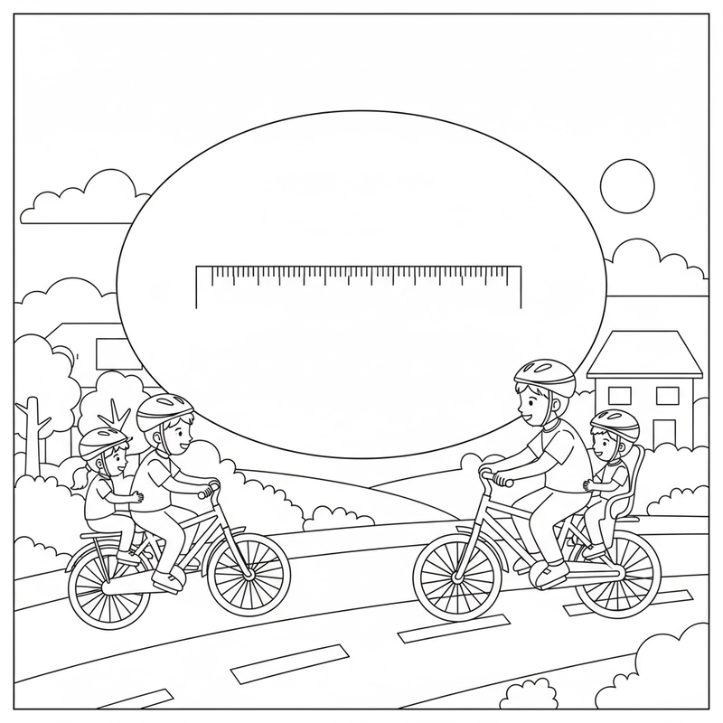 Tranh tô màu quy tắc giao thông