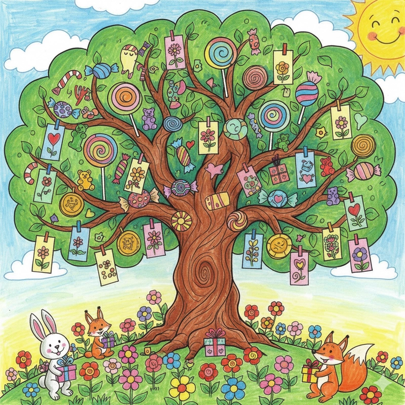 Tranh vẽ 83 dành cho học sinh lớp nhỏ