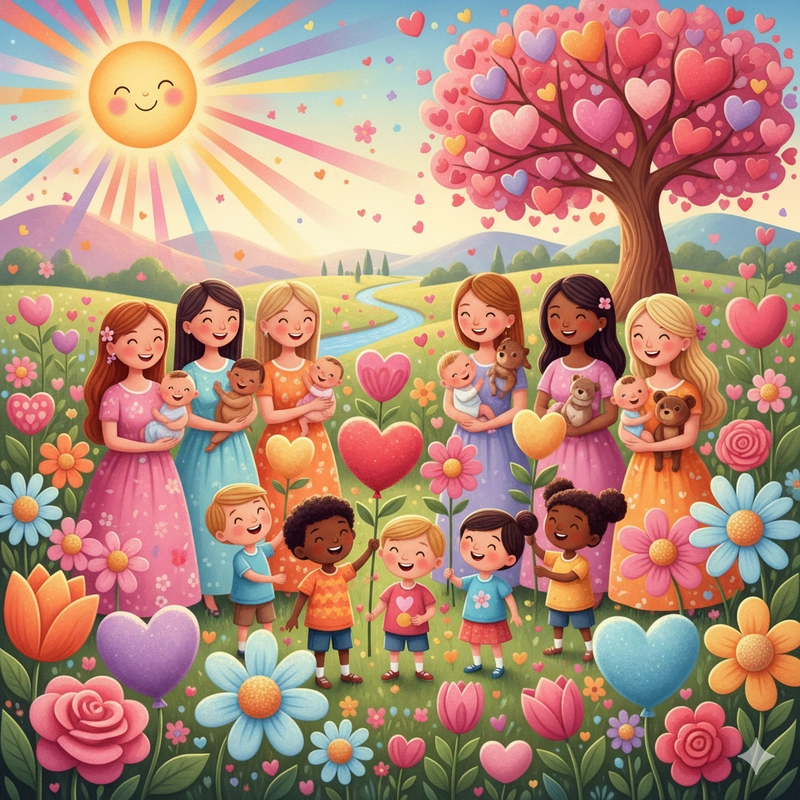 Tranh vẽ 83 màu sắc hài hòa