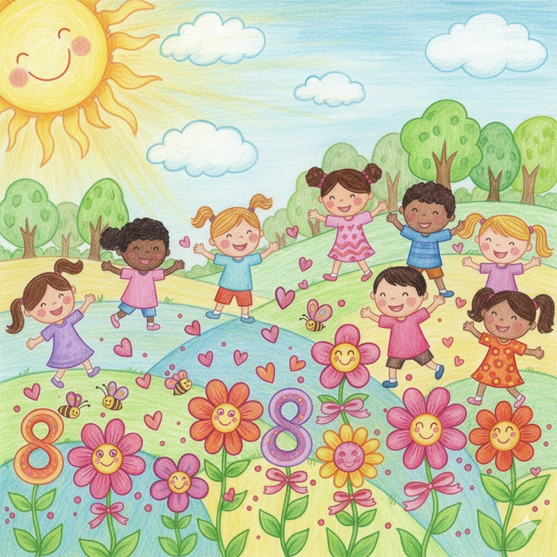 Tranh vẽ 83 theo phong cách học sinh