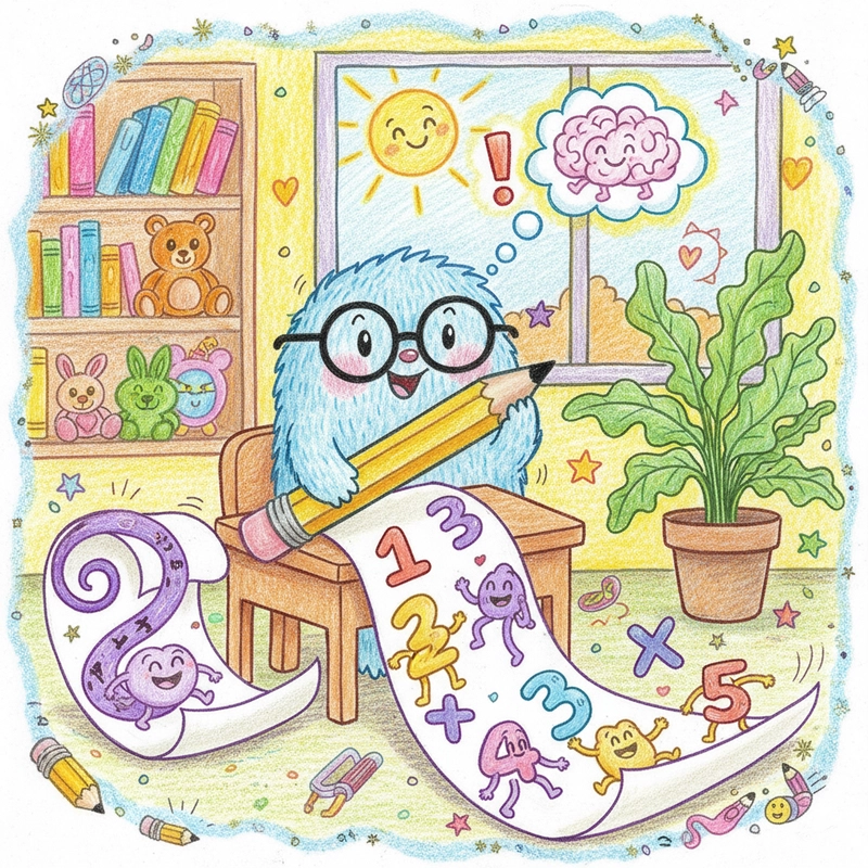 Tranh vẽ góc học tập gần gũi