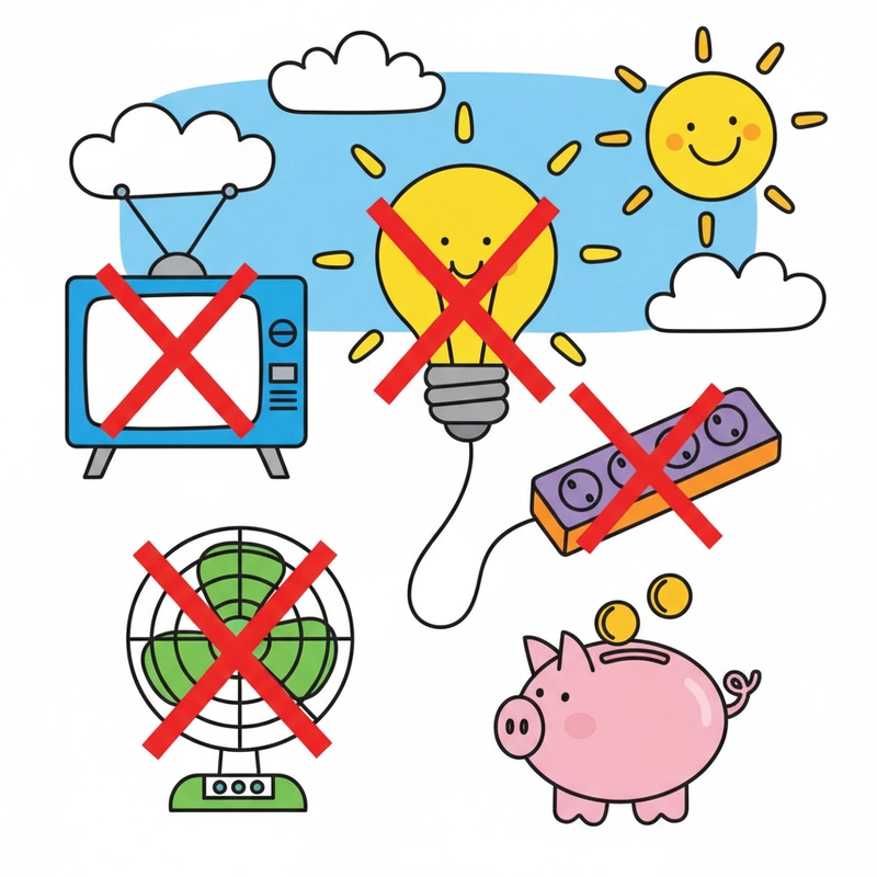 Tranh vẽ tiết kiệm điện đẹp nhất