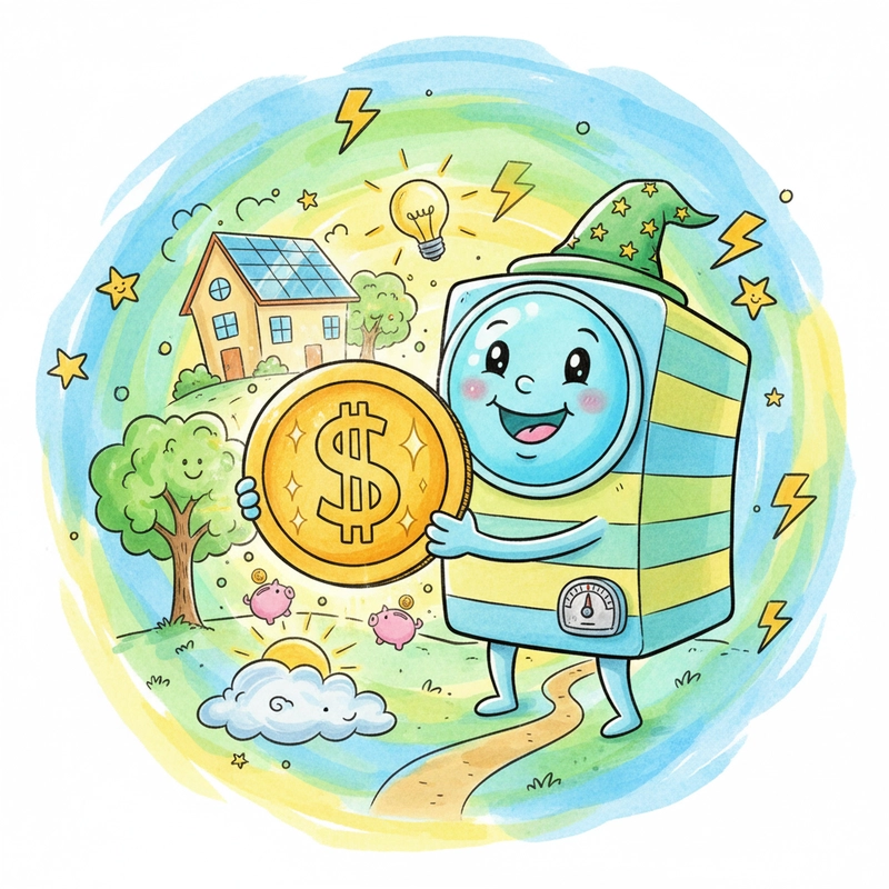 Tranh vẽ tiết kiệm điện đơn giản đẹp