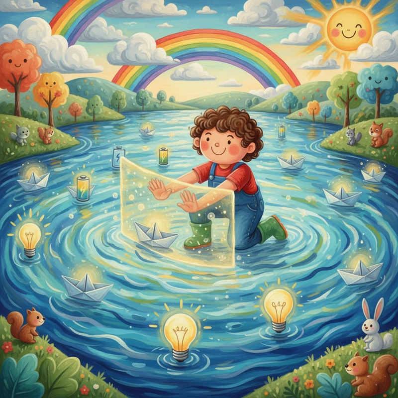 Tranh vẽ tiết kiệm năng lượng