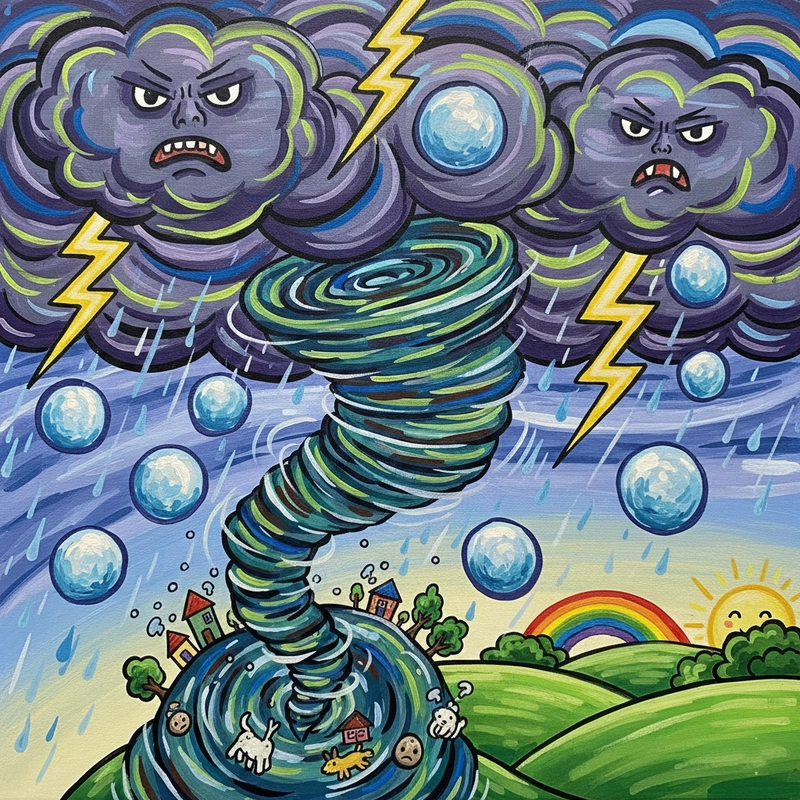 Tranh vẽ về biến đổi khí hậu truyền cảm hứng