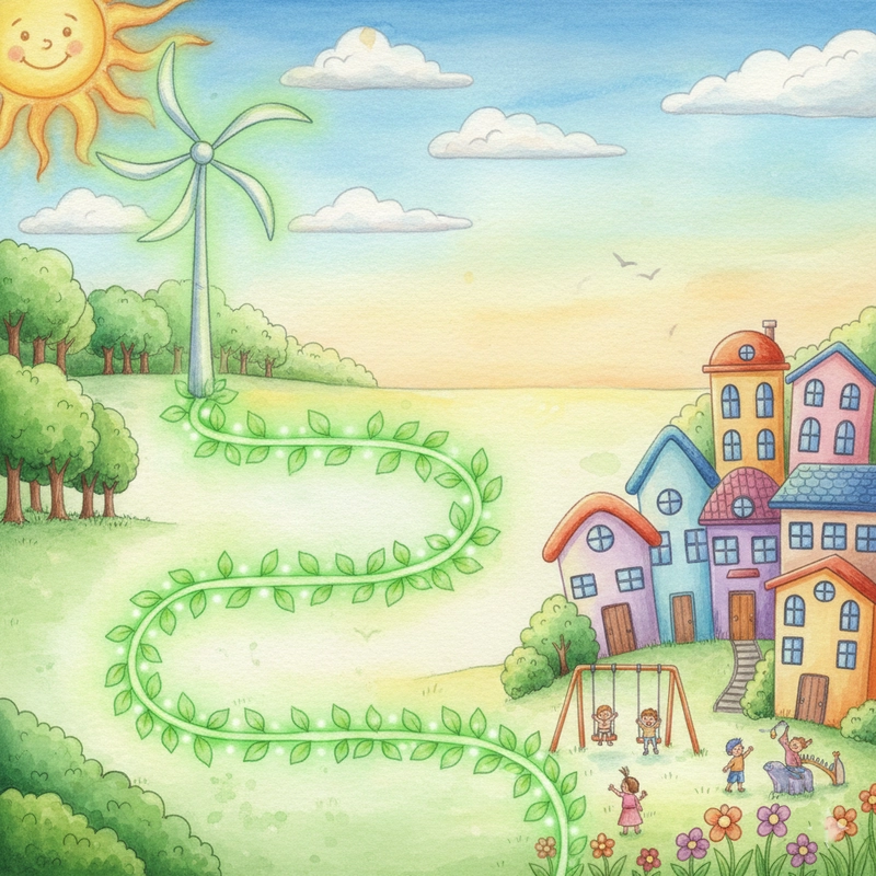 Tranh ý tưởng hành động xanh giảm khí thải