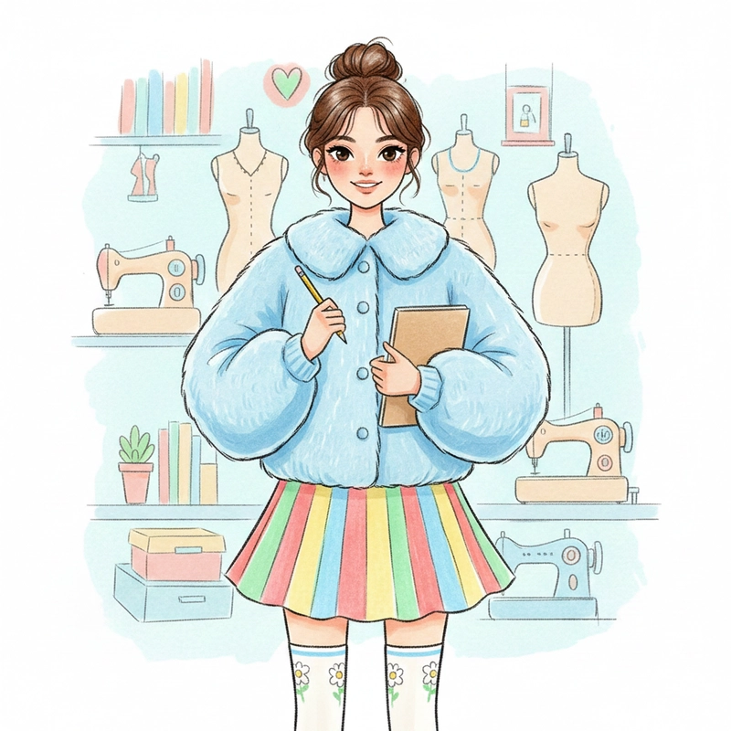 Tranh ý tưởng nhà thiết kế thời trang