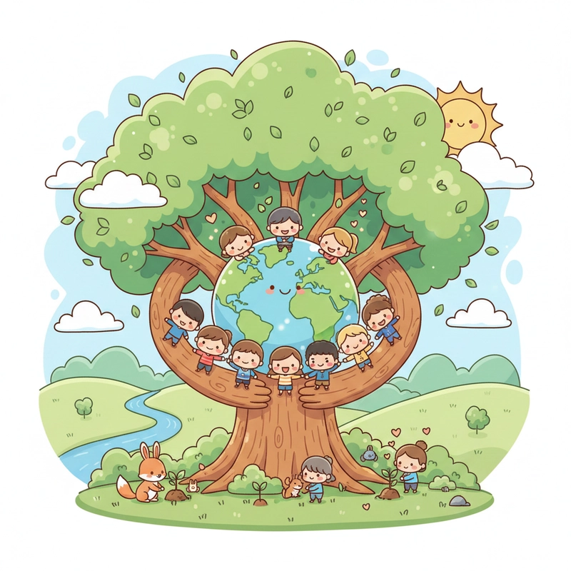 Tranh ý tưởng trẻ thơ đơn giản dễ vẽ