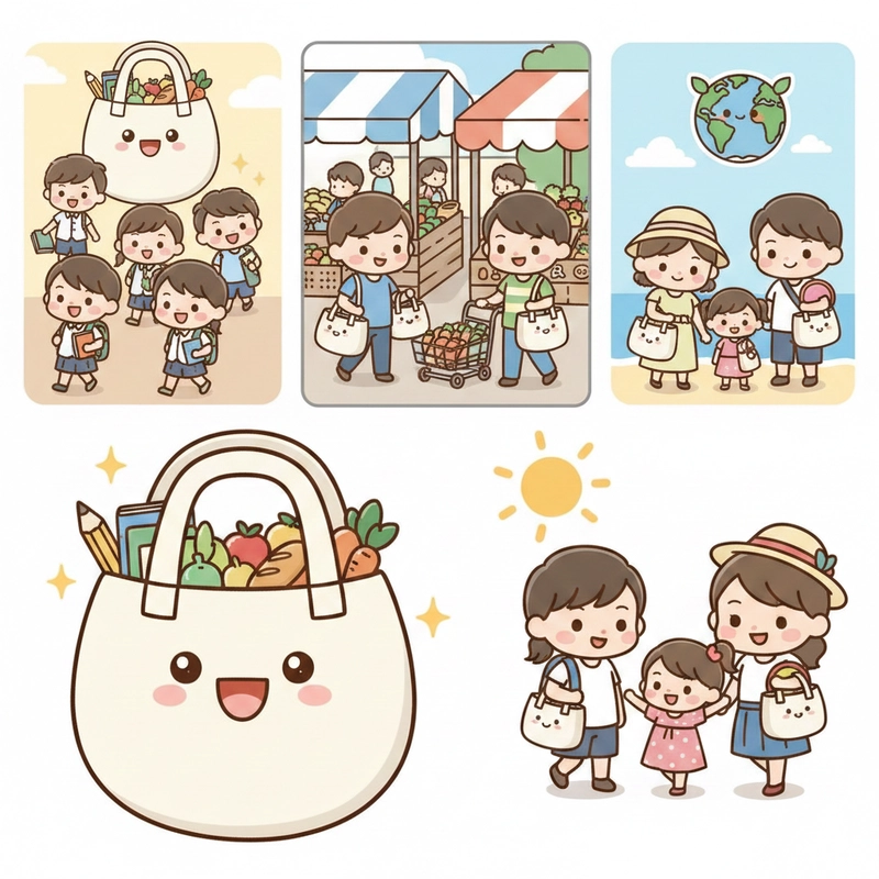 Tranh ý tưởng trẻ thơ phong cách tự nhiên