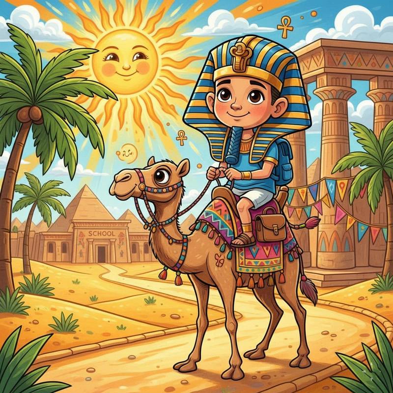 Vẽ Ai Cập cổ đại đẹp nhất theo ý tưởng mới