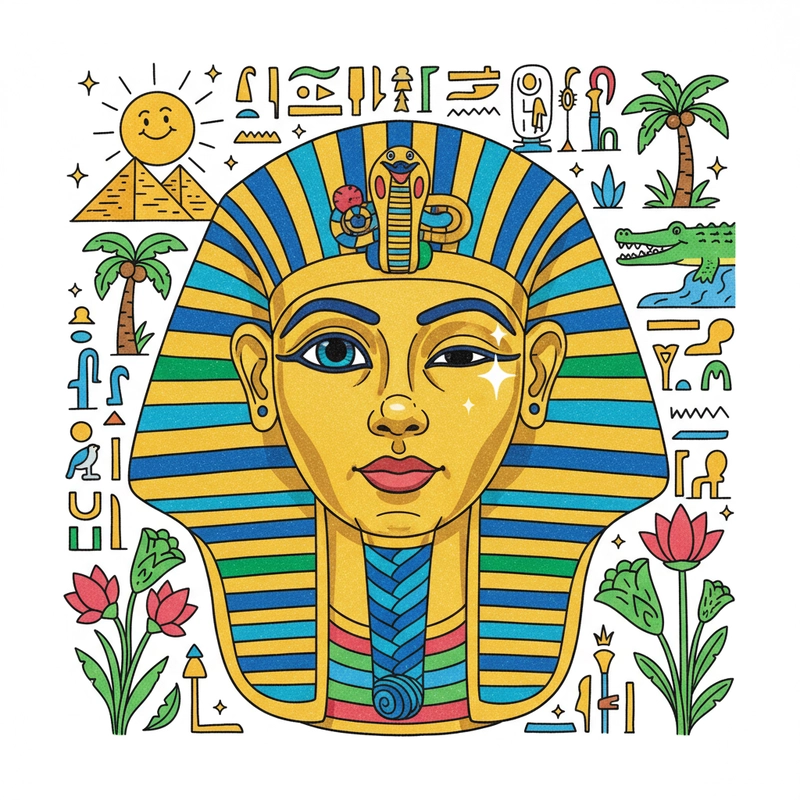 Vẽ cảnh Ai Cập cổ đại lớp 6