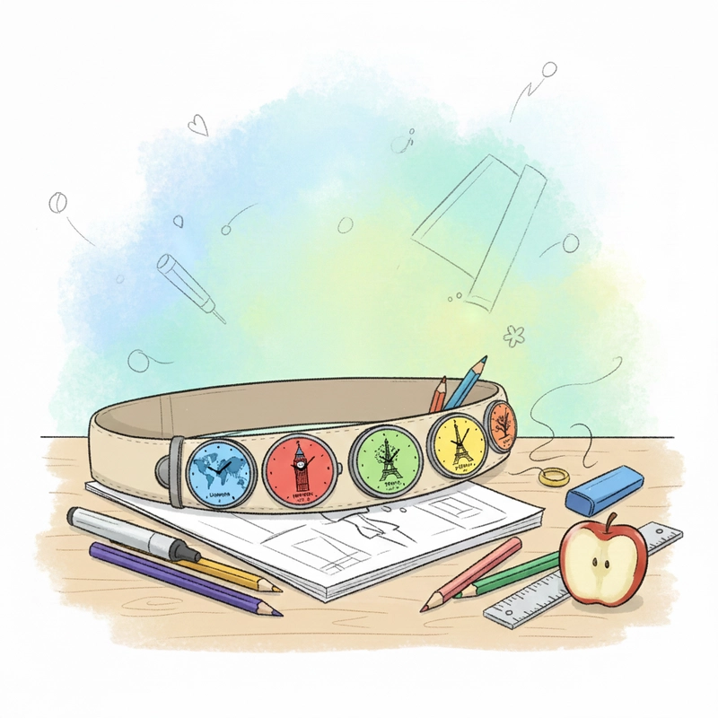 Vẽ mẫu thắt lưng đơn giản