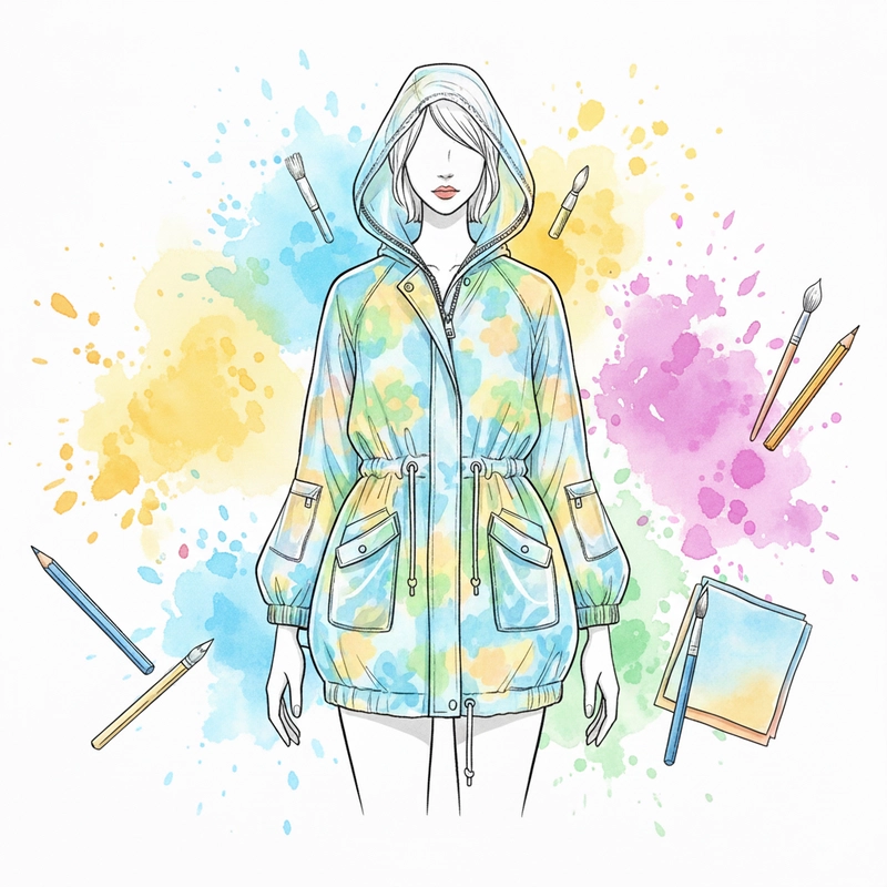 Vẽ mẫu thời trang đơn giản