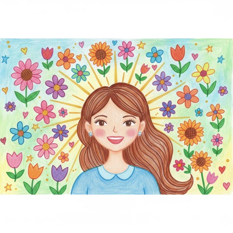 Vẽ tranh 20-10 ý tưởng nhẹ nhàng