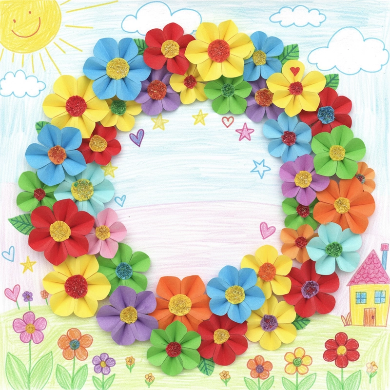 Vẽ tranh 83 tặng mẹ với hình ảnh giản dị