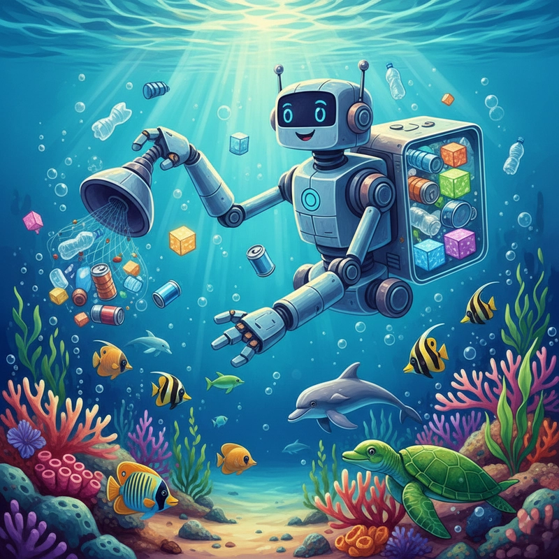 Vẽ tranh chủ đề bảo vệ môi trường biển dễ thực hiện